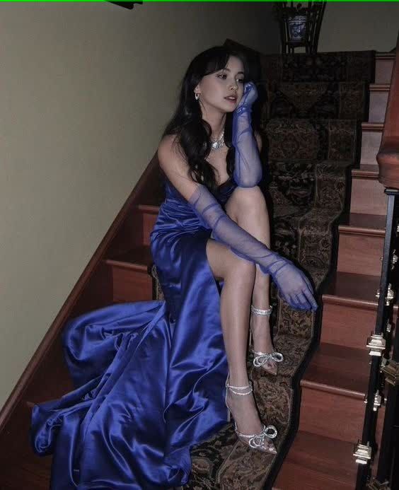 Modest Sweetheart Satin Slit Prom Dresses 21th Birthday Outfits fg5430
