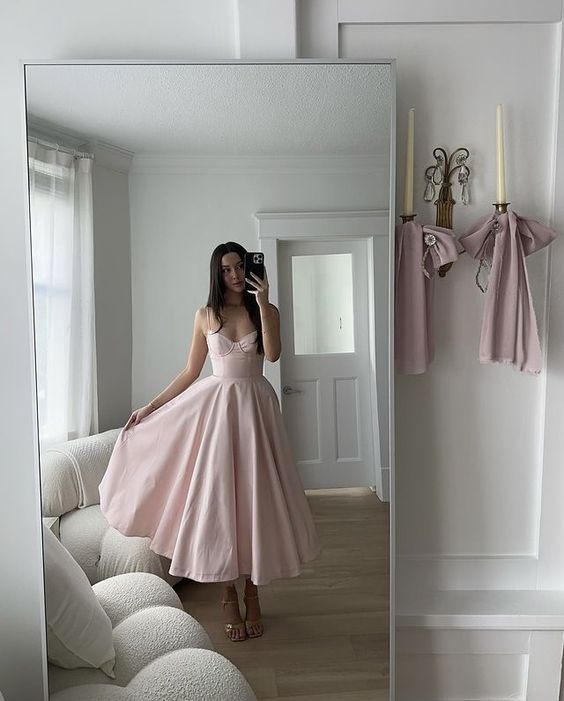 Pink Prom Dresses Eveing Gowns fg5316