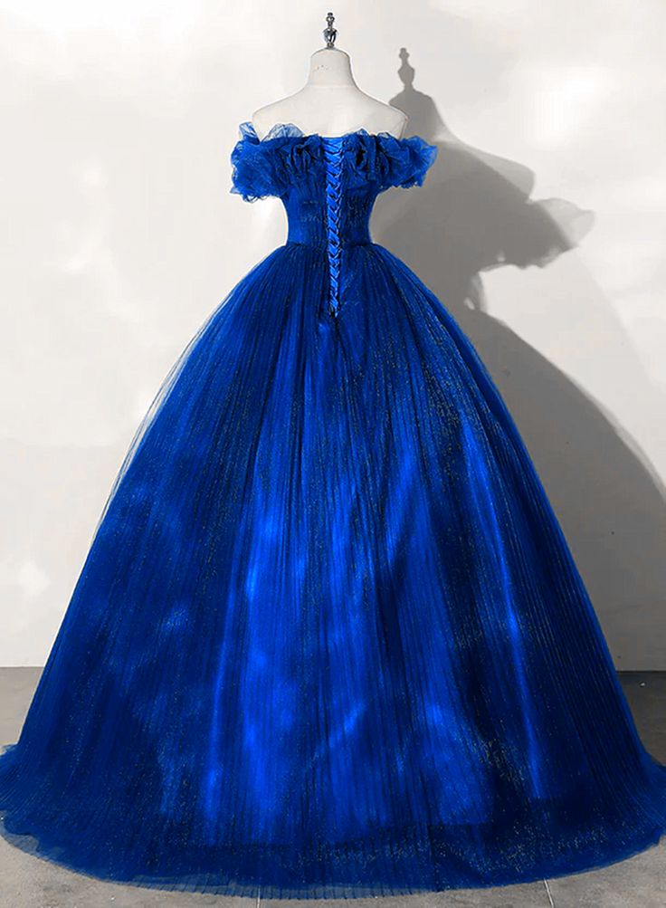 Off Shoulder Beaded Ball Gown Dress, Sweet 16 Dress fg5376