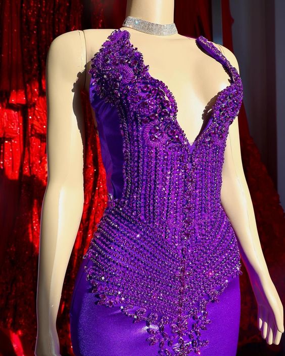 Purple Sheath Short Prom Dresses, Lace Up Homecoming Dresses fg5235