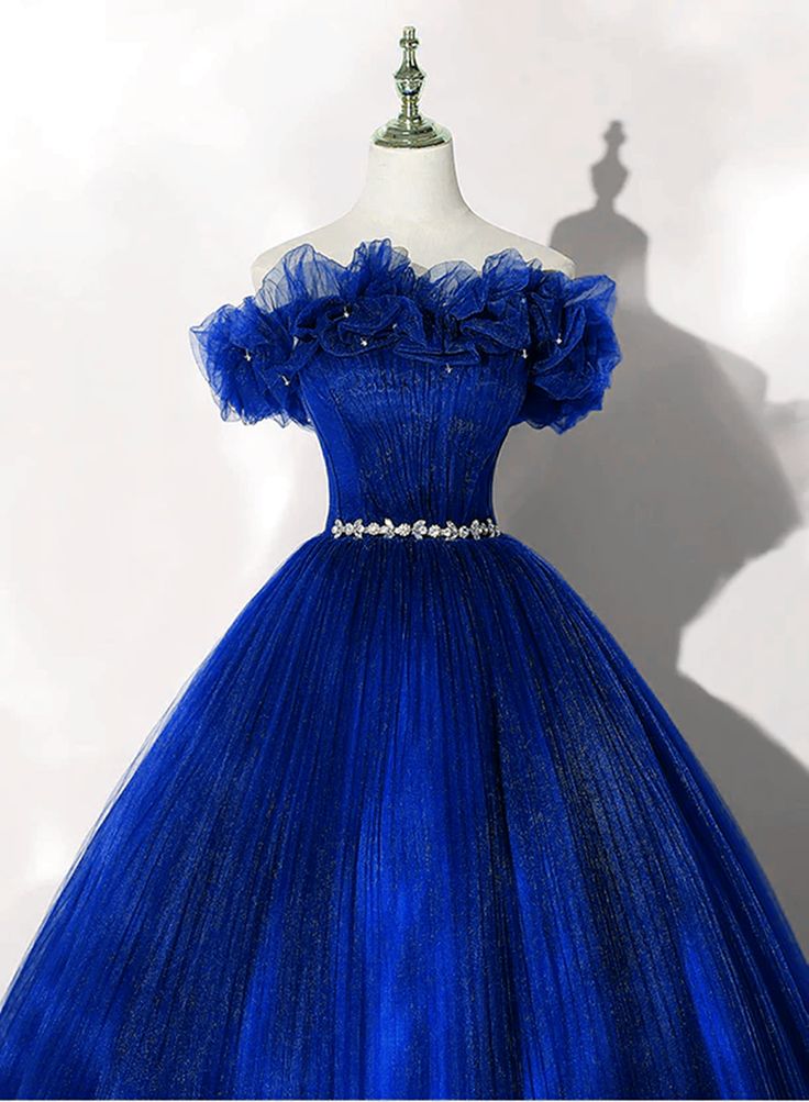 Off Shoulder Beaded Ball Gown Dress, Sweet 16 Dress fg5376