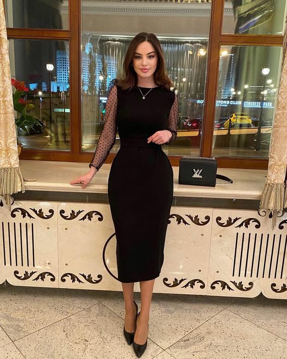 Black Evening Dresses Prom Gown Party Gowns fg3901