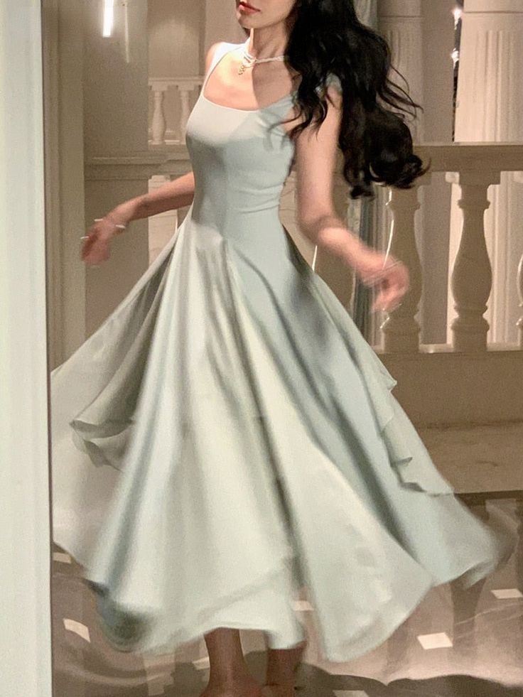 Elegant Sleeveless Female A-line Dress Summer Ladies Women Evening Dress fg3976