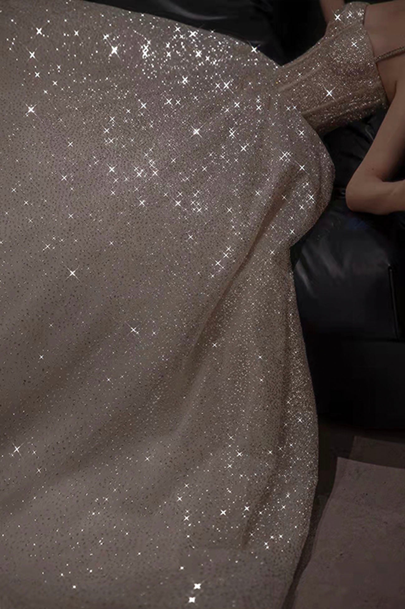 SPARKLING SEQUIN LONG PROM DRESS EVENING DRESS fg3481