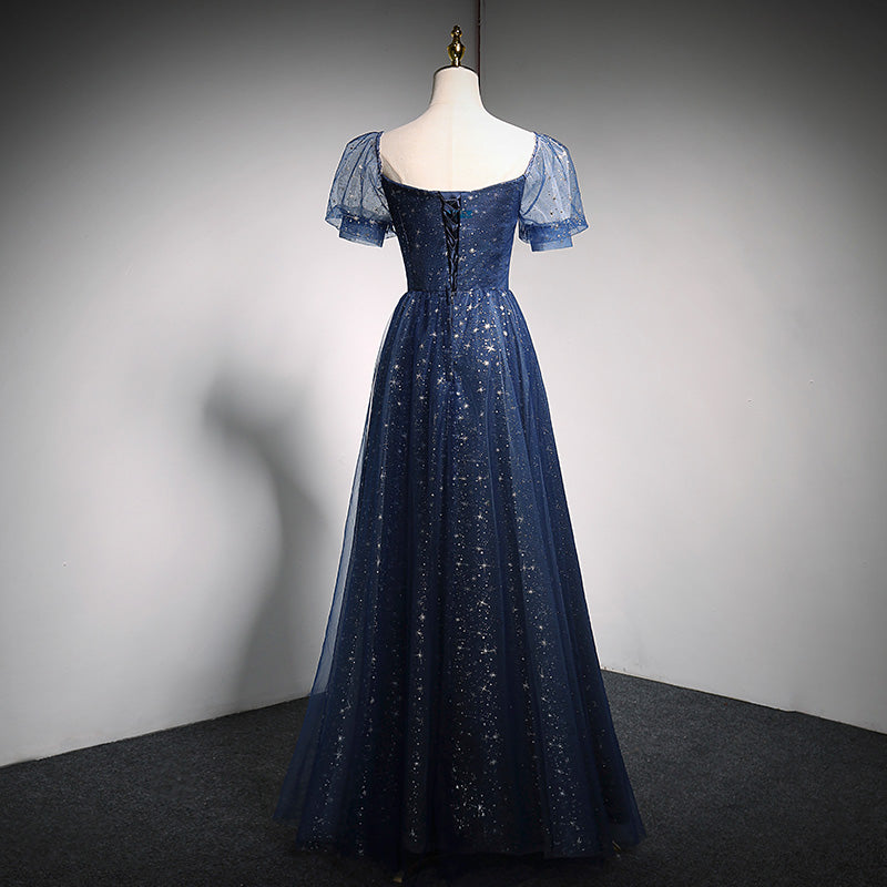 Evening dress new blue fairy birthday party dress prom dress fg135
