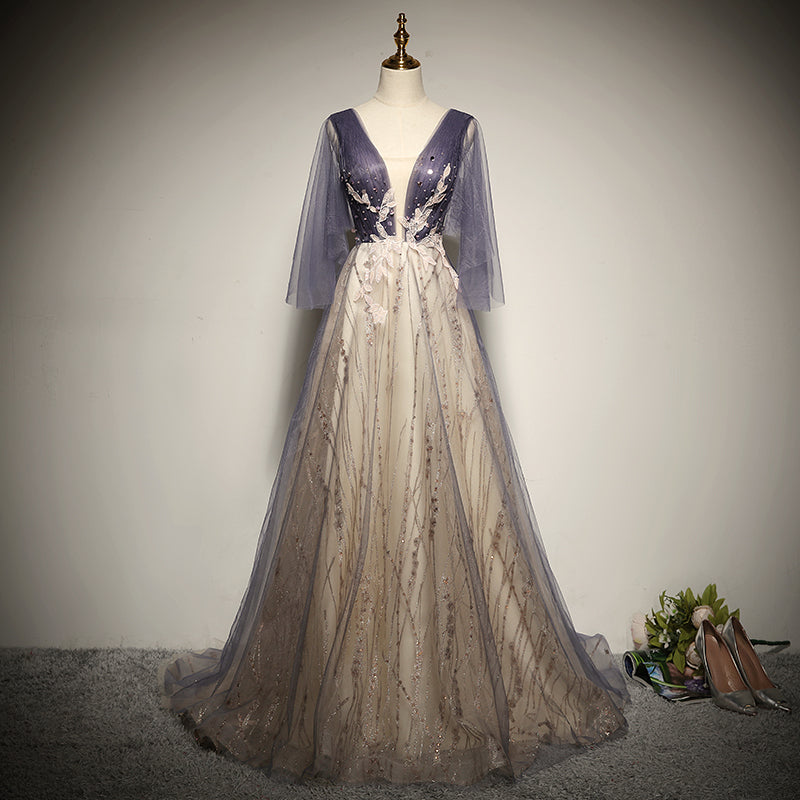 New style a line bridesmaid dress long evening dress prom dress fg176