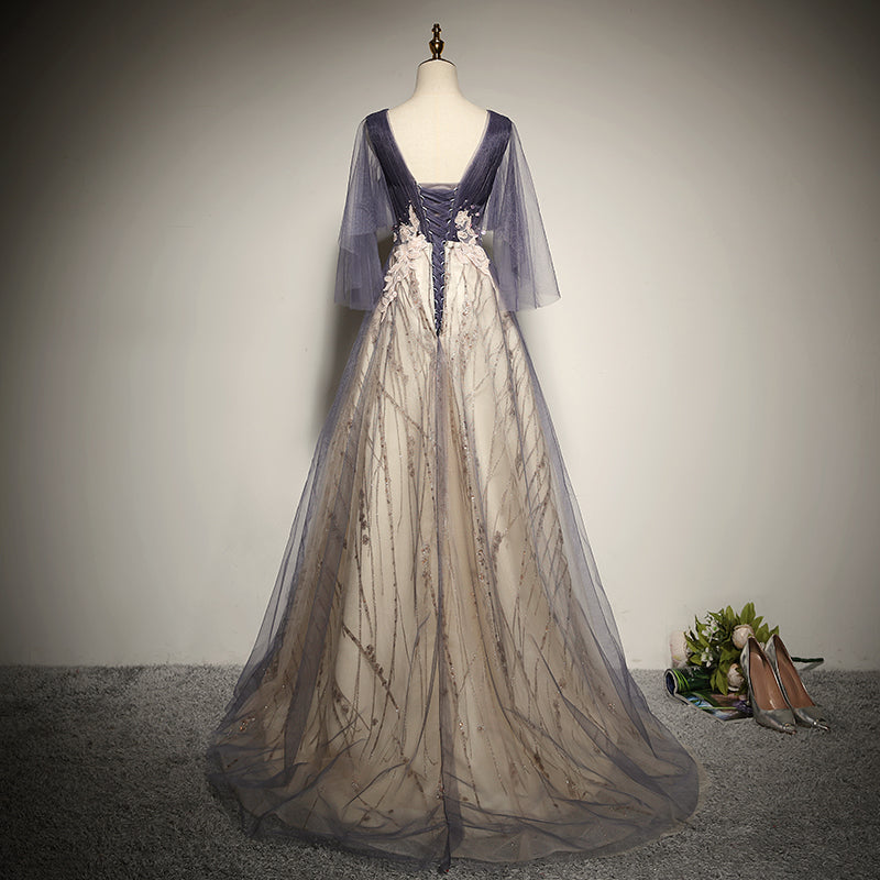 New style a line bridesmaid dress long evening dress prom dress fg176