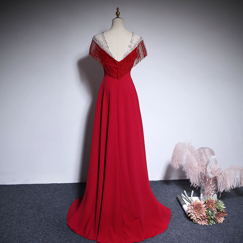 New style a line long evening dress prom dress fg177