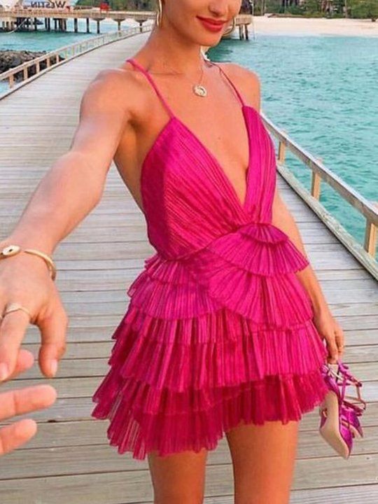 Short Homecoming Dress/Bridesmaid Dress/Wedding Party Dress/Mini Dress fg45