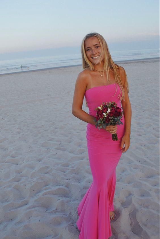 Mermaid Formal Gown, Sweep Train Prom Dress fg579