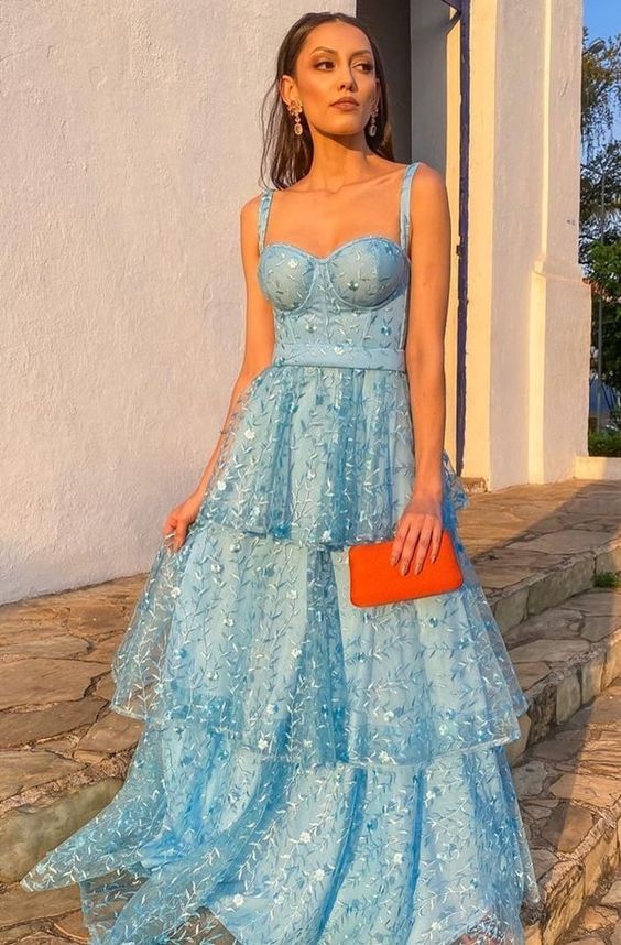 Lace Prom Dresses, Long Prom Dresses fg787
