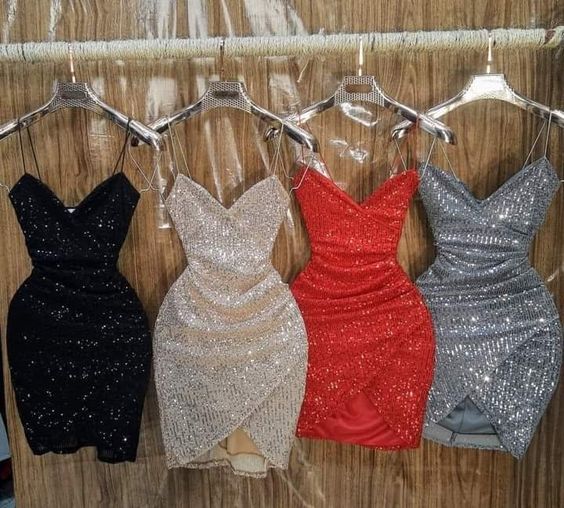 Sequin Short Prom Dress Homecoming Dresses fg866