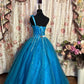 A Line Quinceanera Dress Ball Gown Tulle One Shoulder Sweet 16 Dress      fg7355