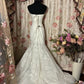 White Strapless Long Elegant Wedding Dresses Princess Bridal Gown       fg7360