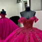 Princess Quinceanera Dresses Tiered Ruffles Appliques Sweet 16 Ball Gowns         fg6307