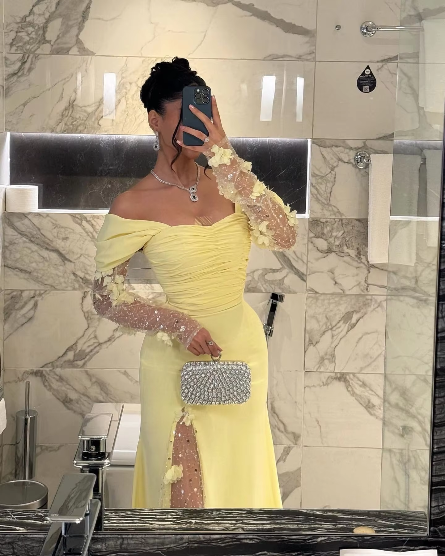 Elegant Prom Dresses Long Yellow Evening Dress Off Shoulder Formal Wedding Party Dress    fg7463