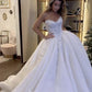 A-line Wedding Dress Sweetheart Bridal Gowns Lace Appliques Bride Dresses      fg5992