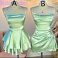 Sage Green Short Homecoming Dress Birthday Party Gown    fg6903