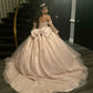 Appliques Tulle Quinceanera Dress Ball Gown,Sweet 16 Dress    fg6477