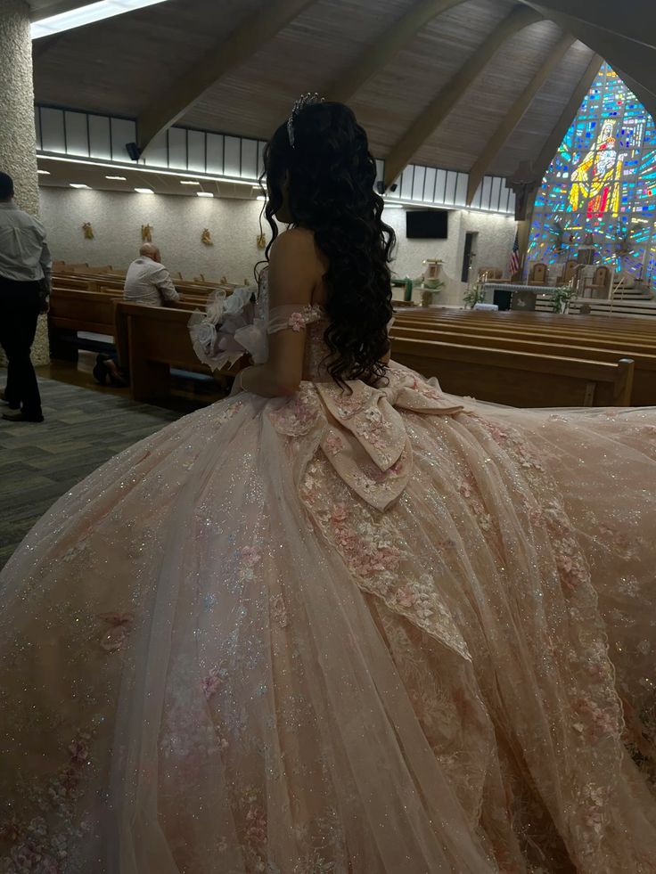 Pink Quinceanera Dress Off-Shoulder Corset Dress Ball Gowns      fg6577