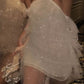 Shinny Tulle Short Prom Dress Chic Evening Gown      fg5787