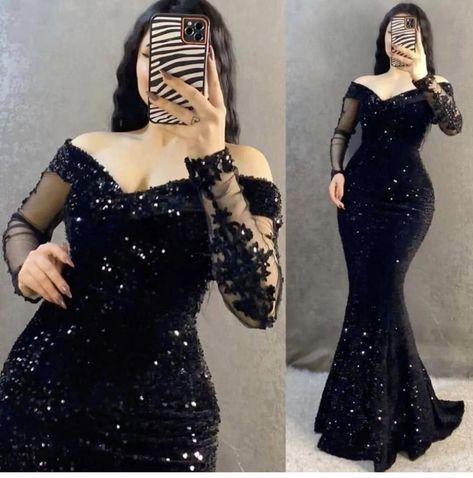 Sexy Sequin Mermaid Evening Dress     fg6630