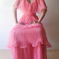 Pink Prom Dress Women Sexy Dresses Elegant Party Dress     fg1964