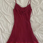 Fashion Burgundy Dress Women Sexy Spaghetti Strap Short Prom Dresses        fg5968