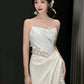 White Tulle Lace Long Wedding Dress Princess Bridal Gown       fg7388