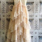A line lace tulle prom dresses Womens V-neck elegant lace dress        fg1702