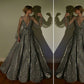 Elegant Jewel Long Sleeve Ball Gown,Cheap Prom Dresses      fg4950