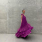 Chic Chiffon Custom Made Ruffles Long Prom Dress      fg3926