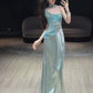 Mermaid Long Prom Dress Sexy Evening Dresses   fg7662