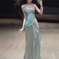 Mermaid Long Prom Dress Sexy Evening Dresses   fg7662