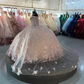 pink Sweetheart Quinceanera Dresses Ball Gown 3D Flowers Formal Prom Graduation Gowns Princess Sweet 15 16 Dress        fg5587