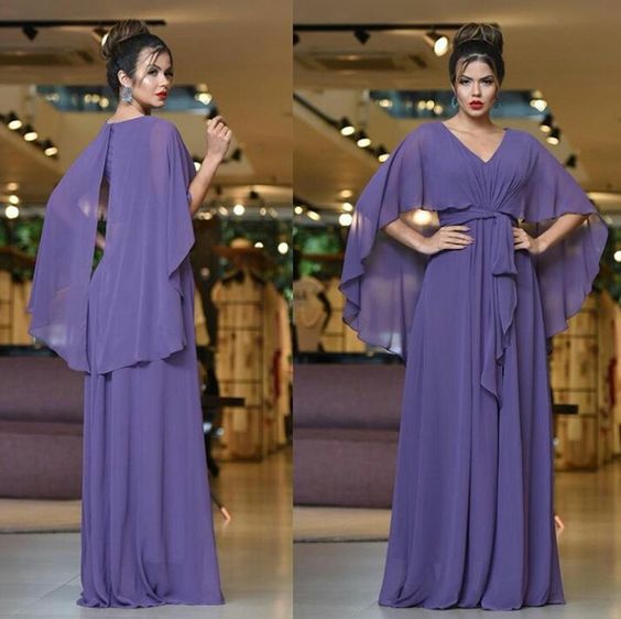 Elegant purple prom dress,long evening dresses     fg2694