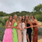 Pink Long Prom Dresses, Formal Dresses      fg1831