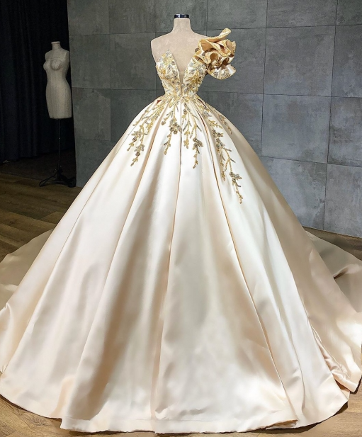 Designer wedding dresses princess formal gown     fg1085