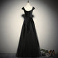 Black evening dress women's long new elegant party dress prom dress      fg137